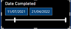 Solved: How can I move a date slicer sliders based on curr ...