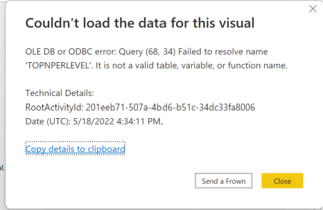 Decomposition Tree is not working anymore - Microsoft Fabric Community