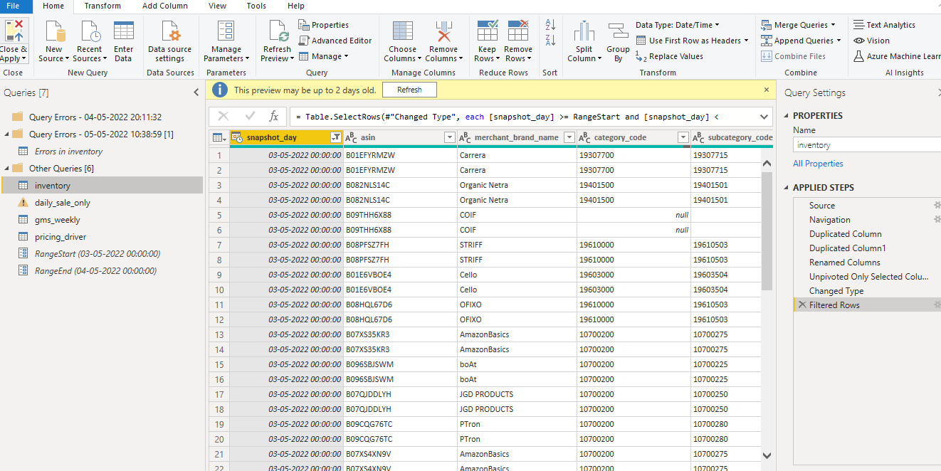 incremental refresh is not working , after applyin... - Microsoft ...
