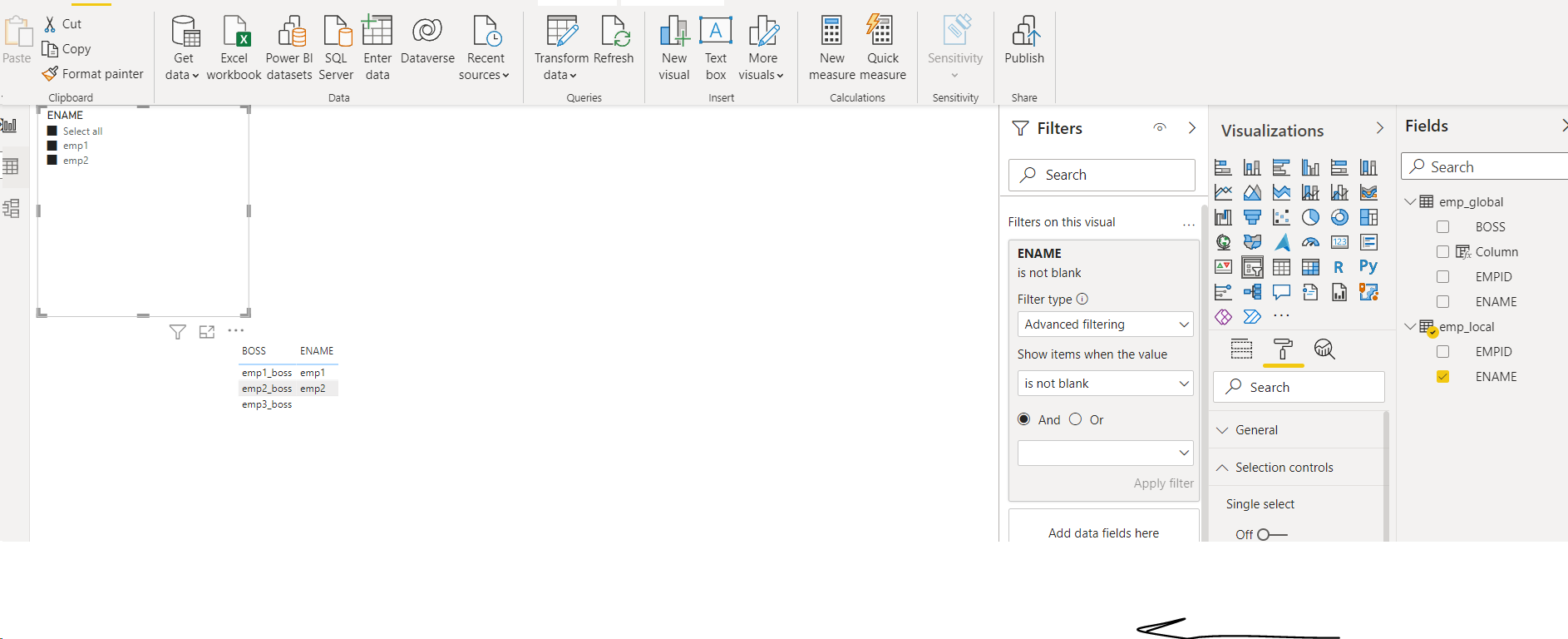 Solved: filter out data based on one to one relationship - Microsoft ...