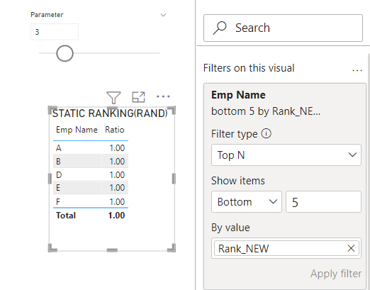 Solved: RANKX With Ties for Dynamic TOPN - Microsoft Fabric Community