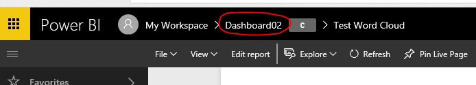 Solved: Link back to pinned Dashboard - Microsoft Fabric Community