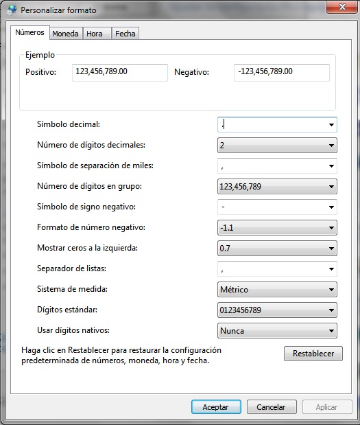 Spanish (Latin America) Configuration Numbers on A... - Microsoft ...