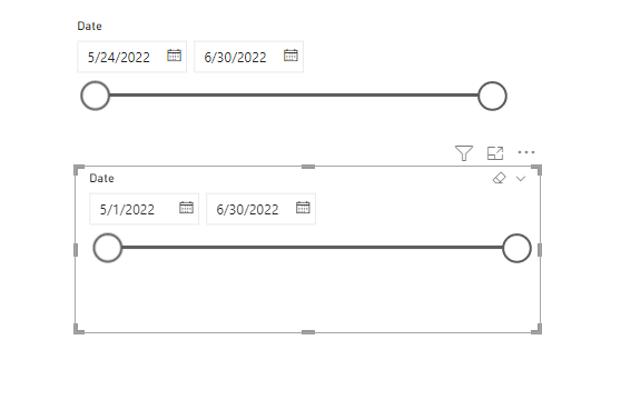 Solved: How can I move a date slicer sliders based on curr ...