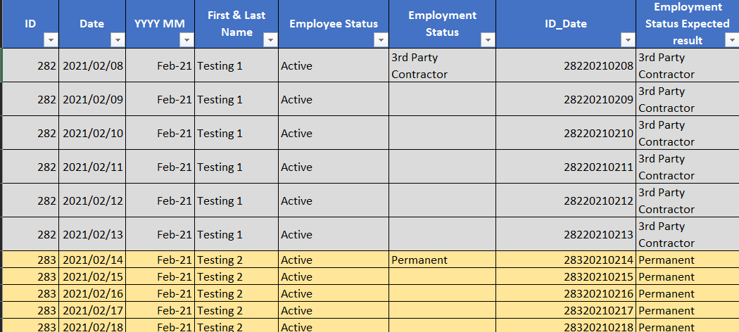 Solved: Fill down values with DAX calculated column - Microsoft Fabric ...