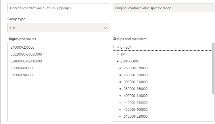 Solved: Automatic grouping data by range - Microsoft Fabric Community