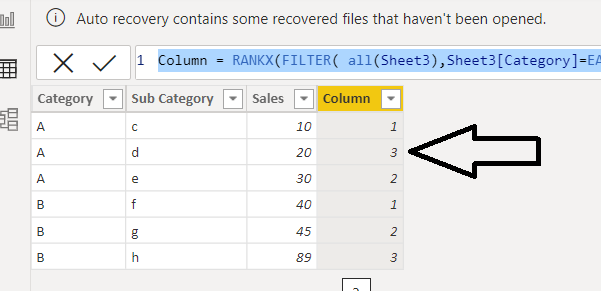 Solved: RANKX how to exclude certain rows from the context - Microsoft ...
