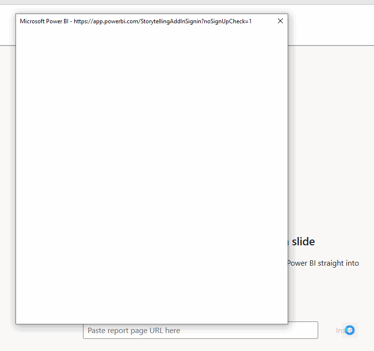 Issue by the new Power BI add-in in PowerPoint - Microsoft Fabric Community