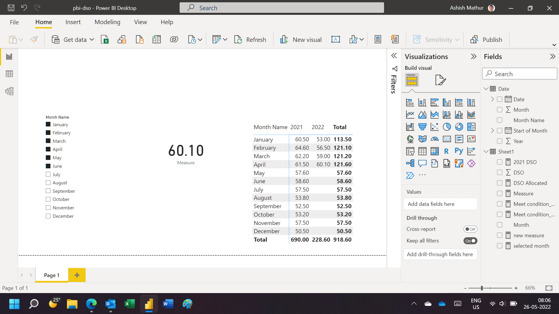 Solved: Return Latest Value Using Date Slicer - Microsoft Fabric Community