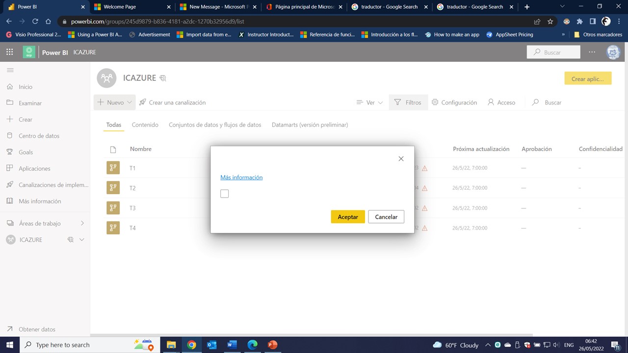 Error when loading data in Datamart - Microsoft Fabric Community