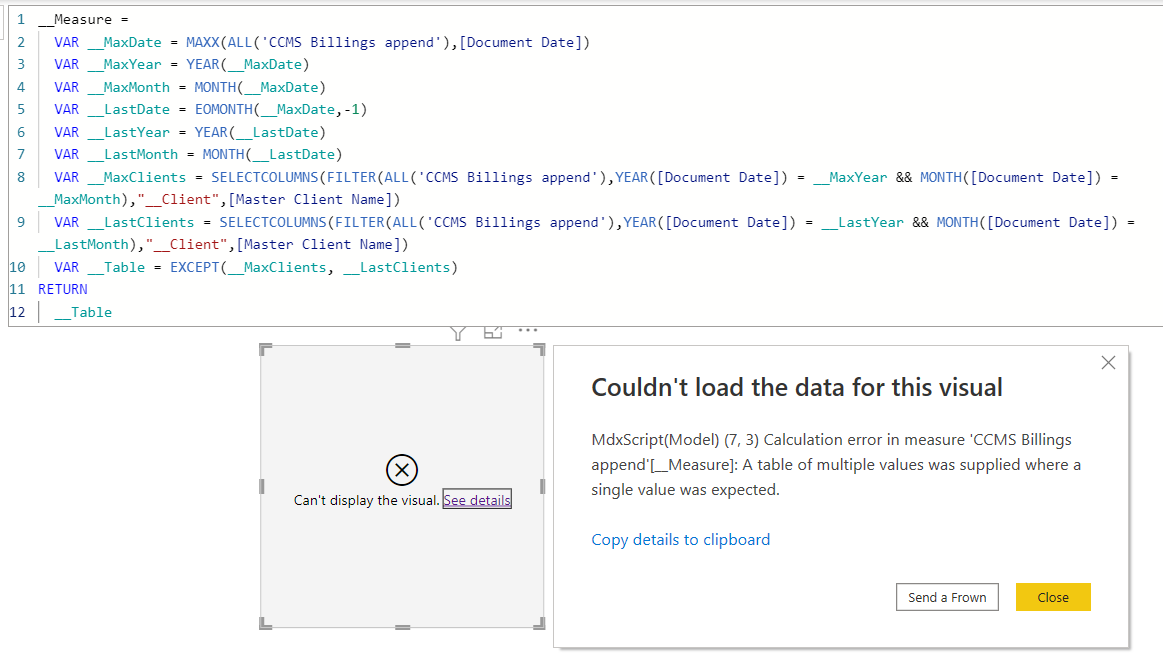 Conditional column or dax expression if previous M... - Microsoft ...
