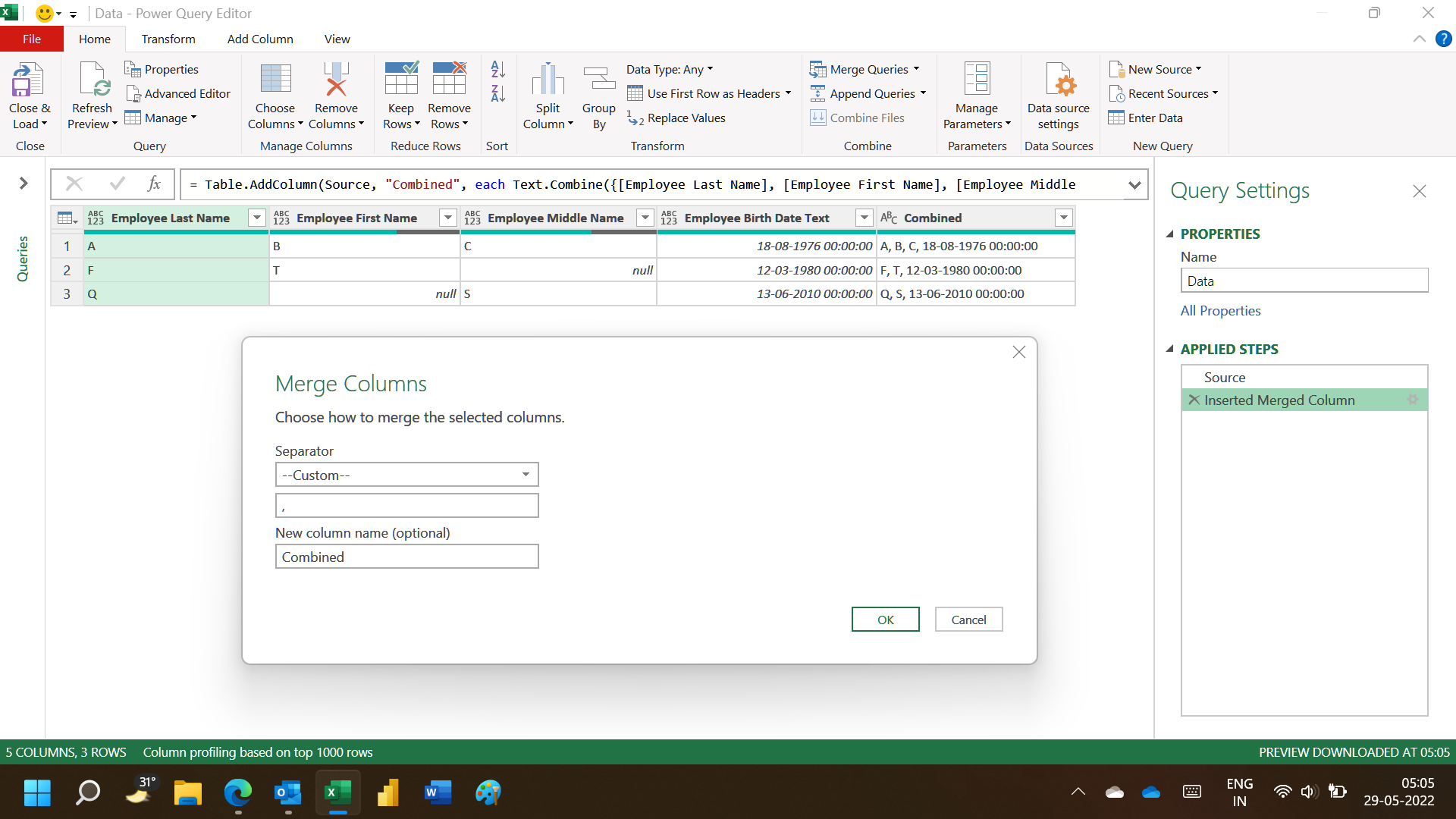 Solved: Custom Column and Names - Microsoft Fabric Community
