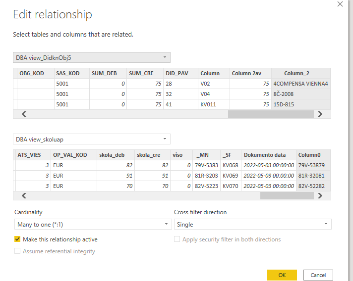 Relationships in Power BI - Microsoft Fabric Community