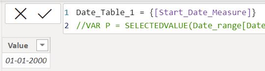 Dynamic Values In Table are not updating using mea... - Microsoft ...