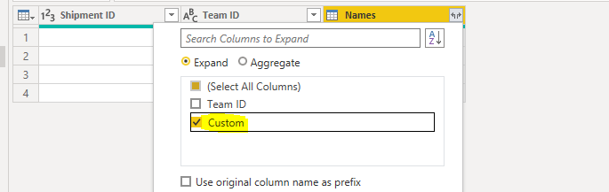 Solved: Merge two tables as a list - Microsoft Fabric Community