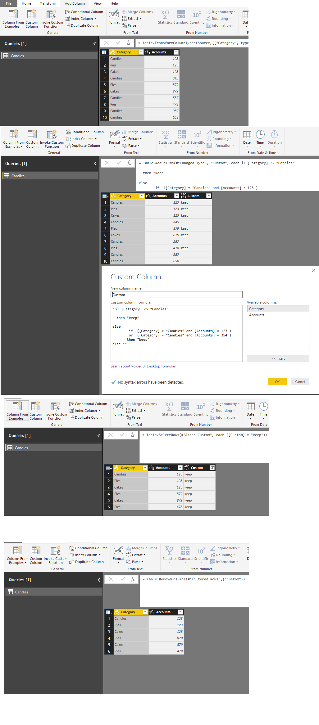 Filtering rows with multiple conditions - Microsoft Fabric Community