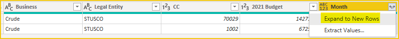 Solved: How to split the rows into 12 rows - Microsoft Fabric Community