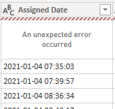 Issue when importing CSV file - Microsoft Fabric Community