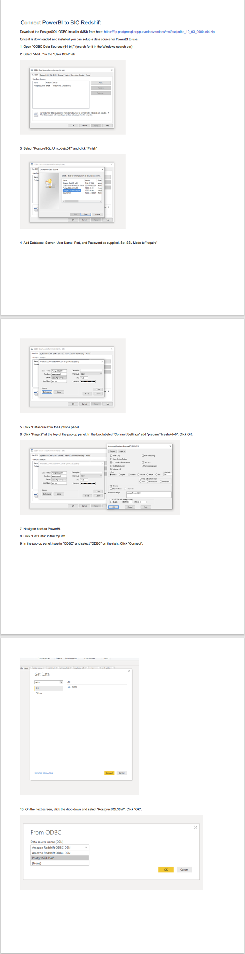 Redshift Connection Error - Microsoft Fabric Community