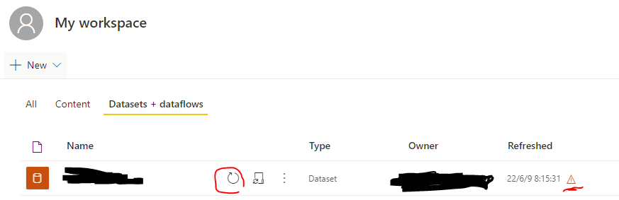 Solved: Issue with refreshing data - Microsoft Fabric Community
