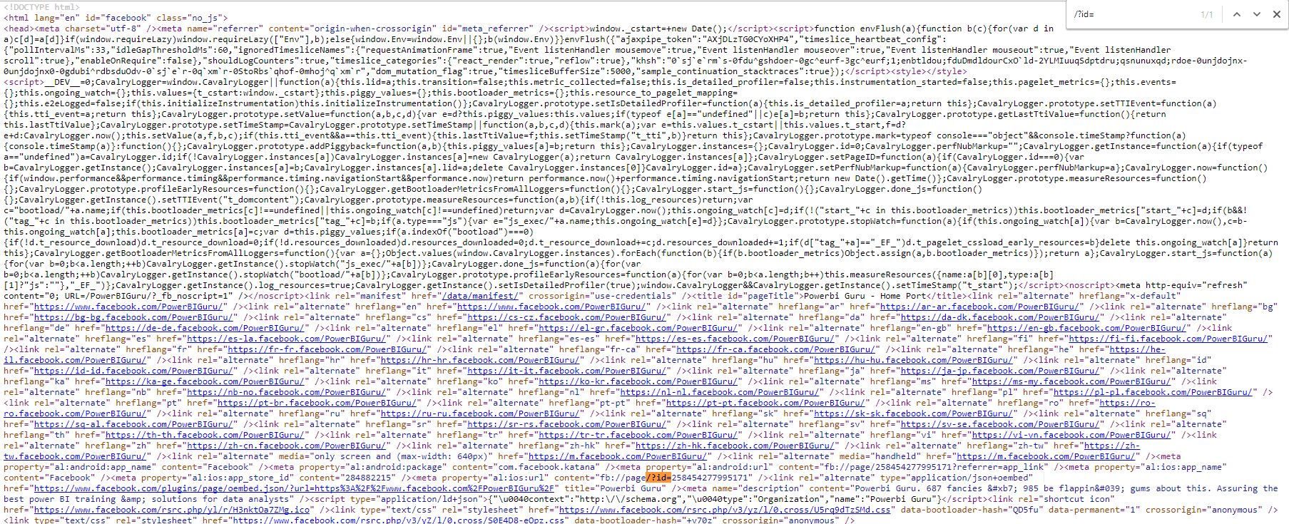 Solved: scrapping facebook page id: results are random - Microsoft ...