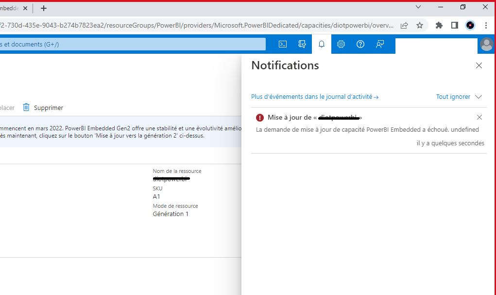 Solved: Unable to upgrade to power bi embedded gen2 - Microsoft Fabric ...