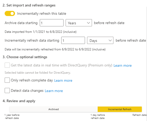 Solved: Incremental Refresh - Not retaining old records - Microsoft ...