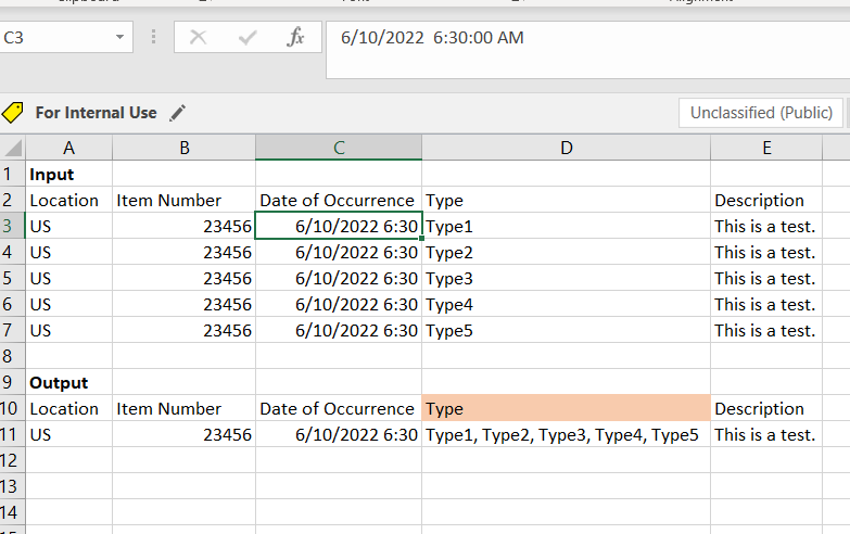 Solved: Concatenate or Combine rows based on column condit ...