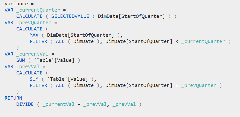 Solved: Help with calculating variance the current quarte ...