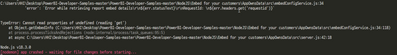 power bi api javascript 'TypeError: Cannot read pr... - Microsoft ...