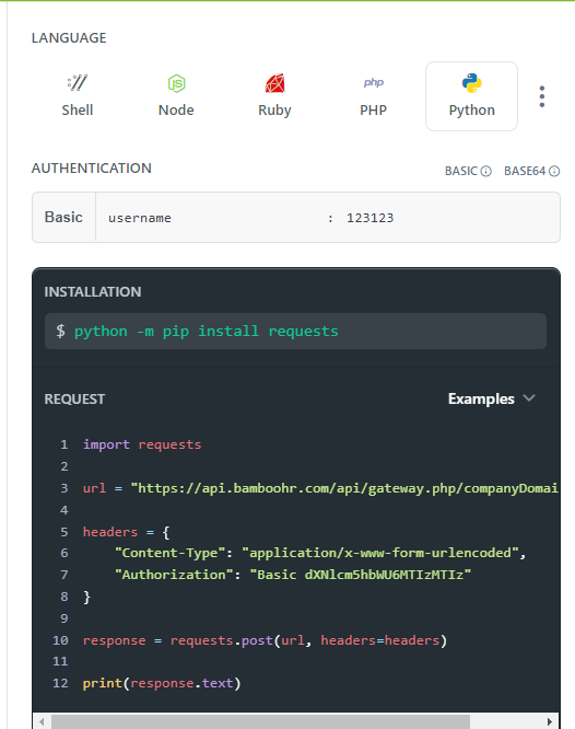 How does one connect to BambooHR API to bring back... - Microsoft ...