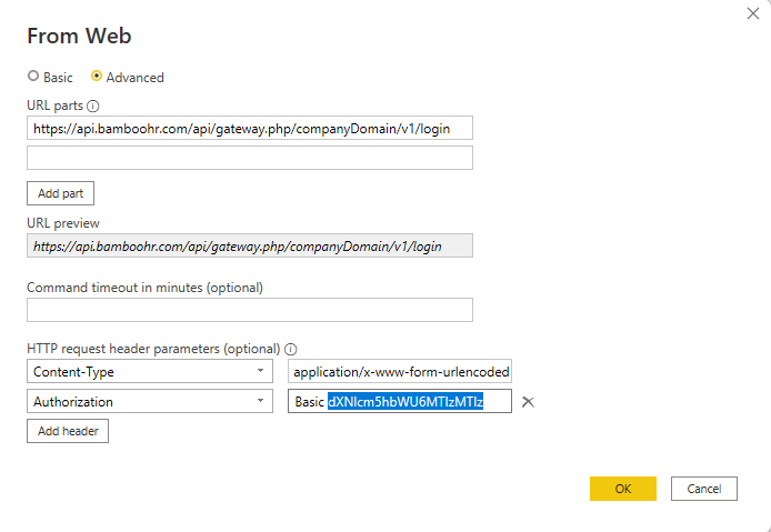 How does one connect to BambooHR API to bring back... - Microsoft Fabric  Community
