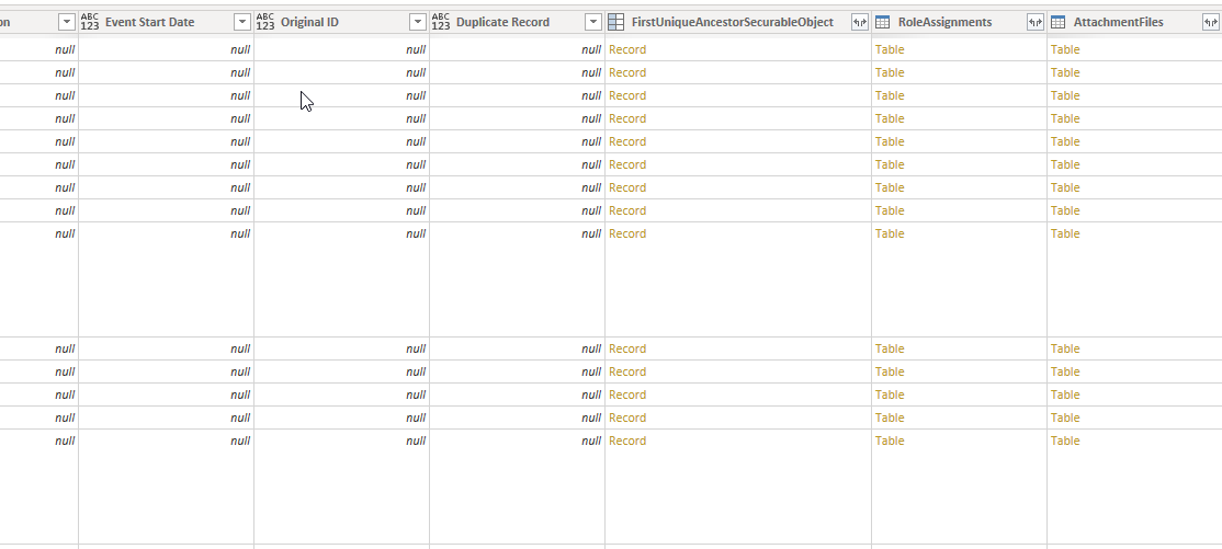 Solved: Columns vary based on how data is retrieved. - Microsoft Fabric ...