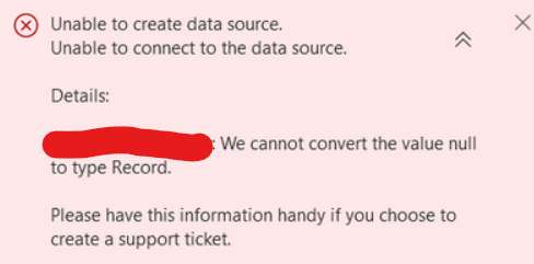 Solved: Unable to create data source - AWS Athena - Microsoft Fabric ...