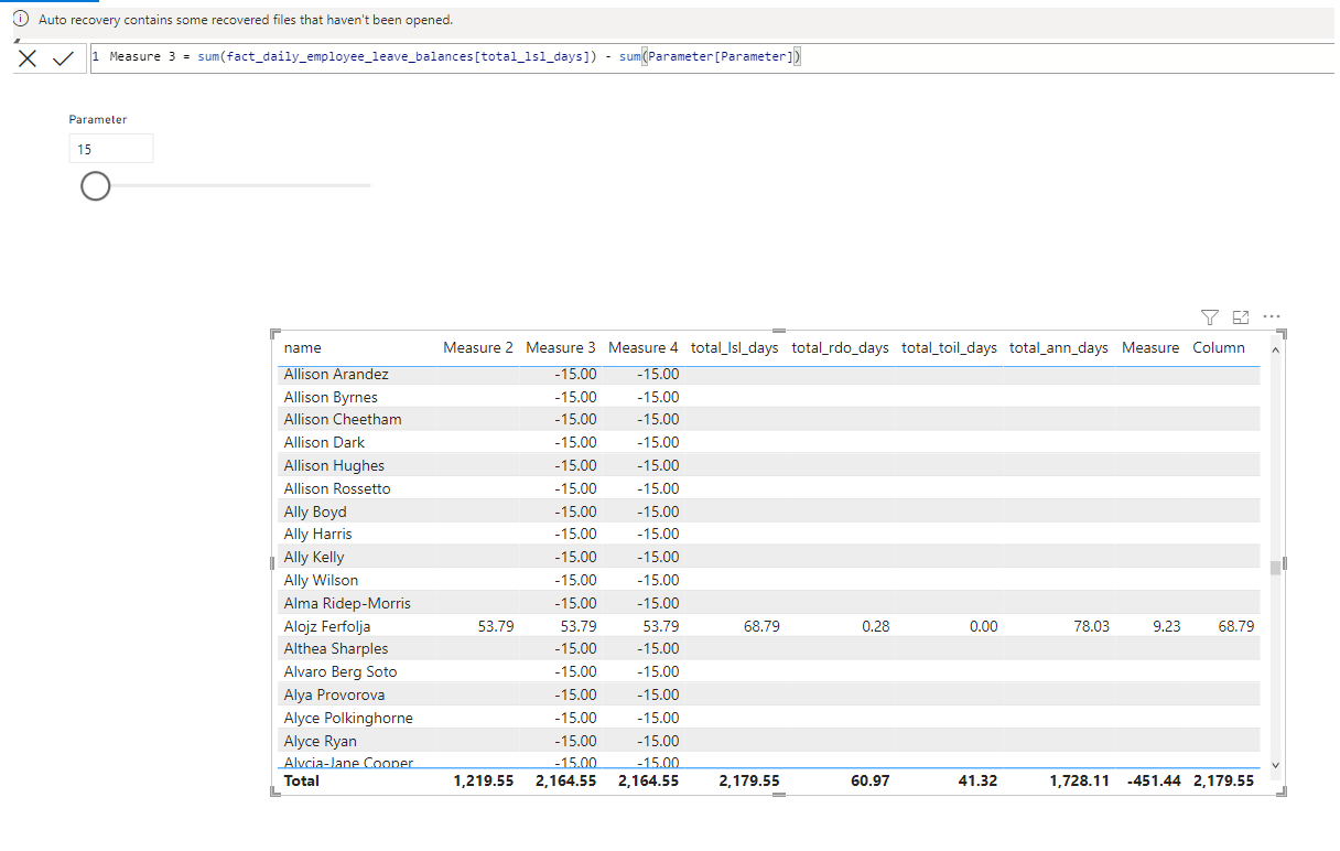 Using What if parameters - Microsoft Fabric Community