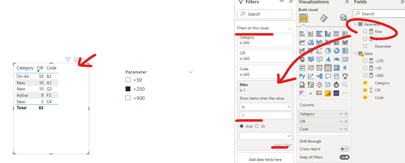 Solved: Custom filter with criteria - Microsoft Fabric Community