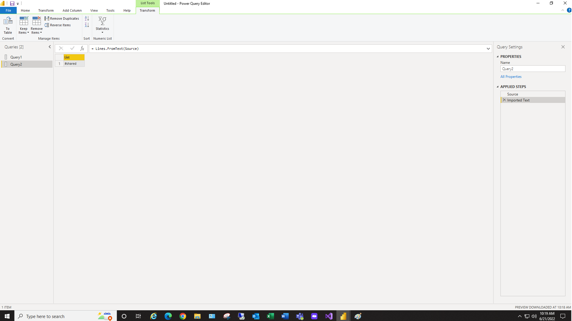 Solved: #shared M function - Microsoft Fabric Community
