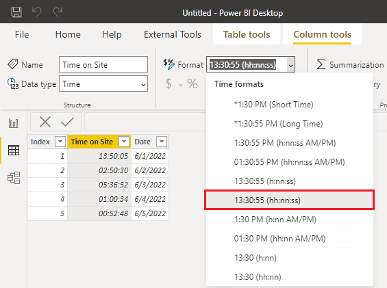 Solved: Time keeps changing to datetime in Power Query - Microsoft ...