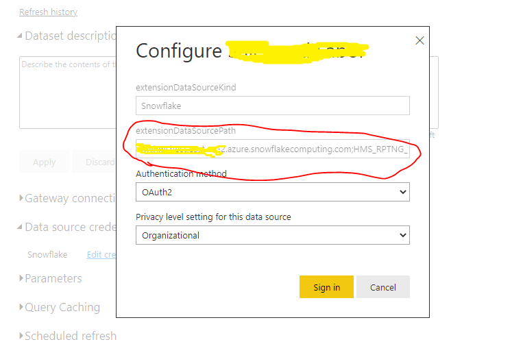 Solved: change Datasource settings. - Microsoft Fabric Community