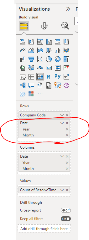 Matrix without Row Totals shows wrong values - Microsoft Fabric Community