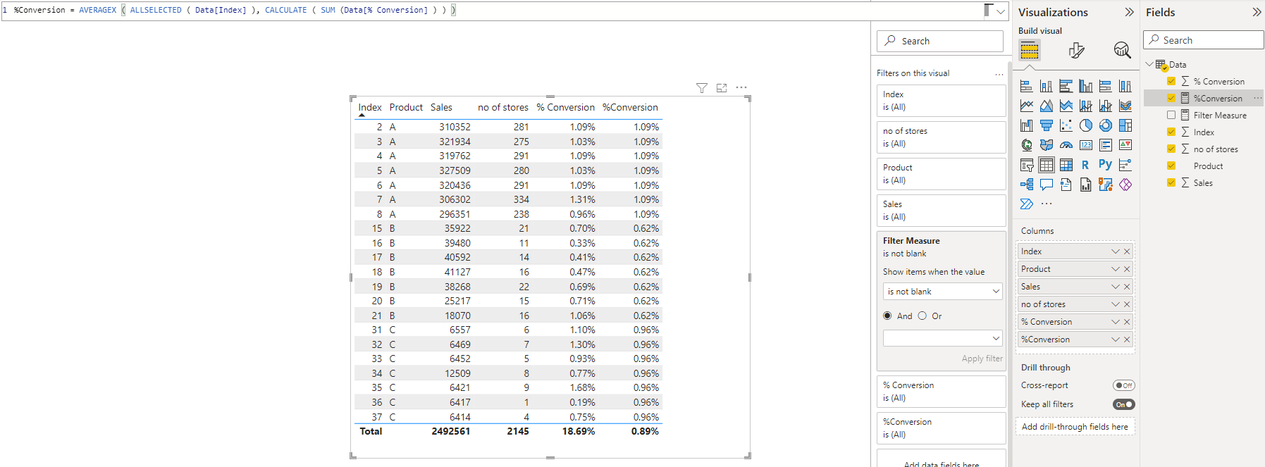 Average of last 3 values and next 3 values - Microsoft Fabric Community