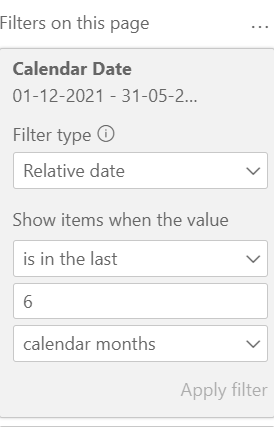 Solved: Last 6 months data - Microsoft Fabric Community