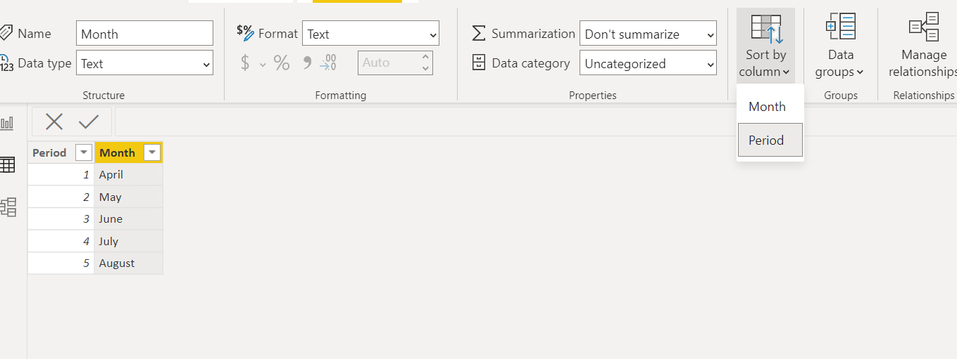 Solved: Fiscal Period Sorting by Month - Microsoft Fabric Community