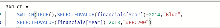 Solved: conditional color Stack column chart - Microsoft Fabric Community
