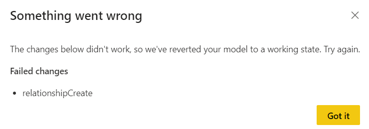 Error when loading data in Datamart - Microsoft Fabric Community