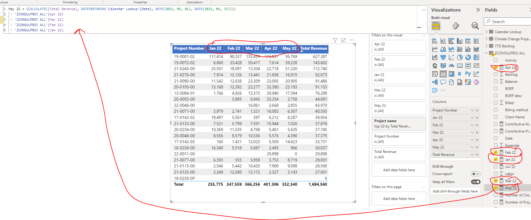 Conditional Formatting by Row Across Multiple Meas... - Microsoft ...