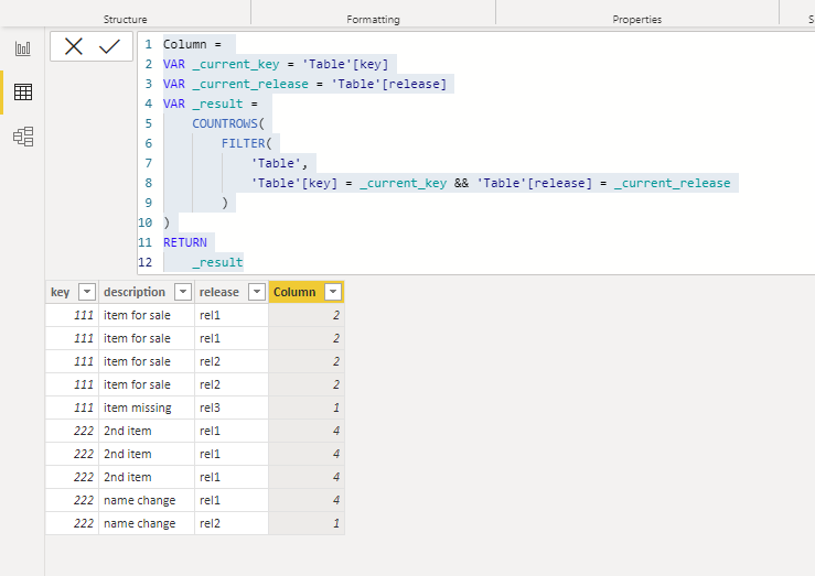 Solved: count unique record based on several columns - Microsoft Fabric ...