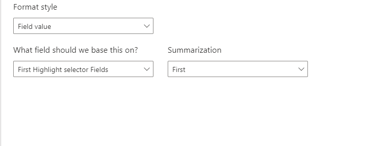 Field Parameters - conditional formatting issue - Microsoft Fabric ...