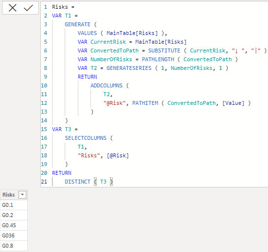 Solved: Filter for multiple values in one cell - Microsoft Fabric Community