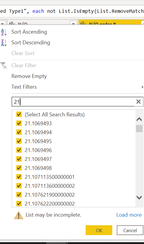 Format problem between excel and power query - Microsoft Fabric Community